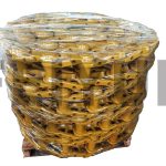 For E320 45Links yellow excavator track chain (1)